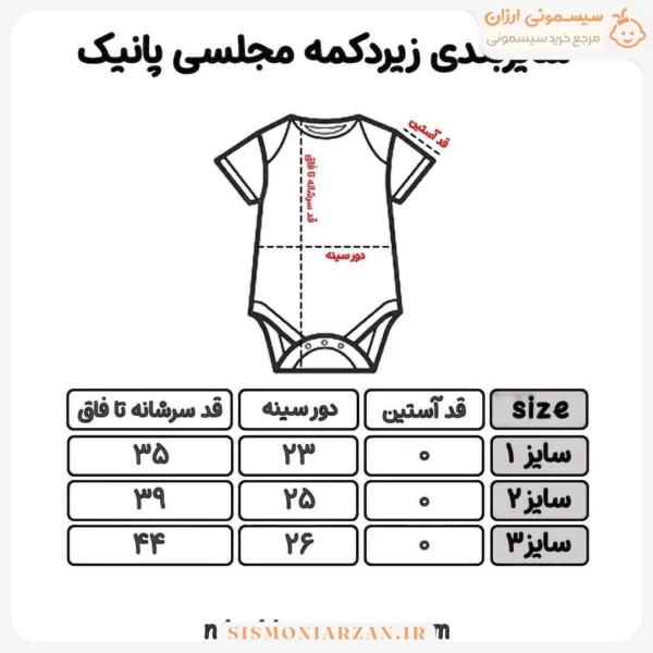 تصویر سایز بندی زیر دکمه پانیک